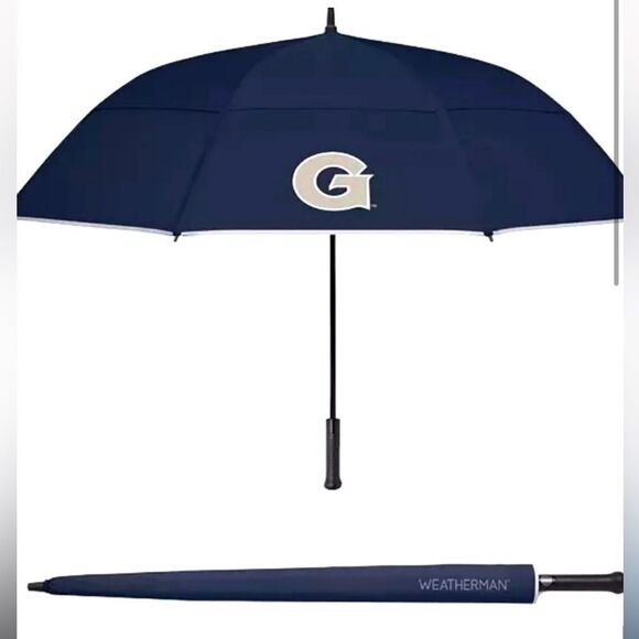 NEW GEORGETOWN UNIVERSITY GOLF UMBRELLA  WEATHERMAN - Picture 1 of 5